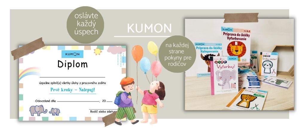 Kumon - pracovne zosity